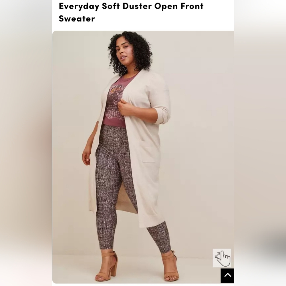Torrid Duster Sweater